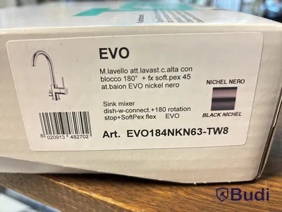 Köksblandare Tapwell Evo EVO184 nickel nero