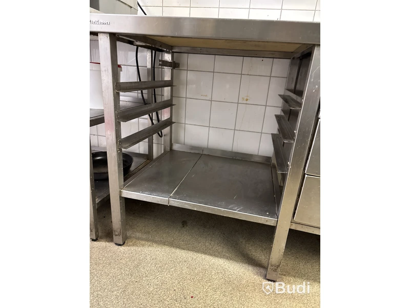 Rostfri diskbänk