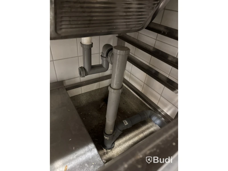 Rostfri diskbänk