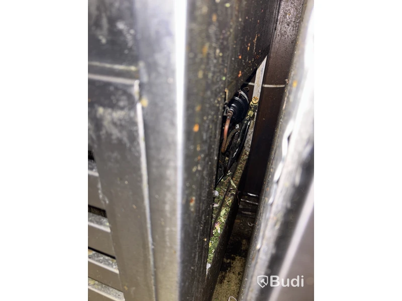 Rostfri kylbänk med kylränna