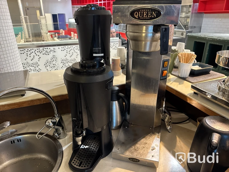 Kaffebryggare Queen inkl. serveringsstation