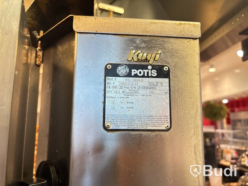 Kebabgrill Potis RS-GD4-S