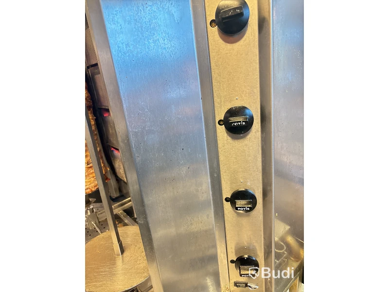Kebabgrill Potis RS-GD4-S