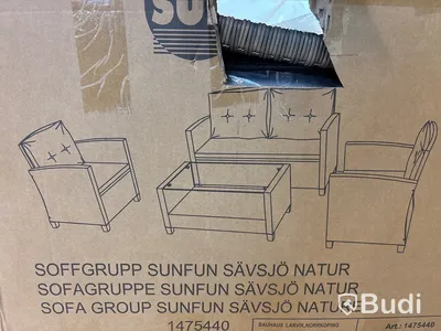 SOFFGRUPP SUNFUN SÄVSJÖ KONSTROTTING NATUR