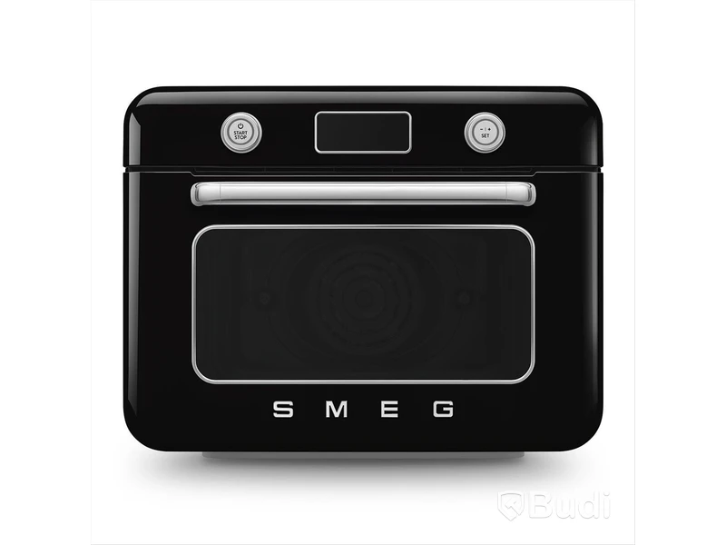 Freestanding Combi Steam Oven COF01BLEU High-Gloss Black 50's Style
