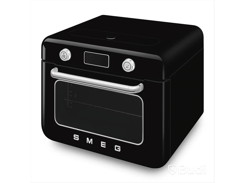 Freestanding Combi Steam Oven COF01BLEU High-Gloss Black 50's Style