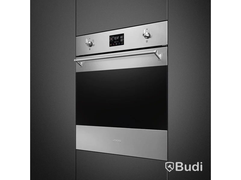 Kombinationsångugn Smeg Steam100 Rostfritt stål Classic SO6302S3PX