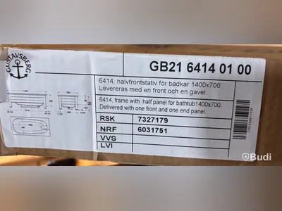 HALVFRONTSSTATIV GUSTAVSBERG, GB2164140100