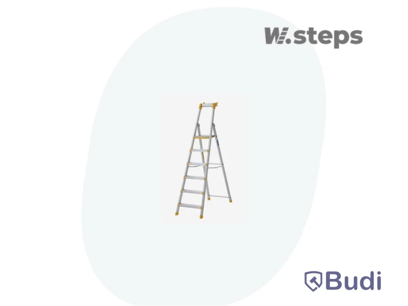 TRAPPSTEGE W.STEPS, 55P, MED CERTIFIERAT ALUMINIUM