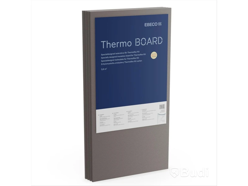 10 ST. ISOLERSKIVOR, THERMO BOARD, RÄCKER TILL 3,6 KVM