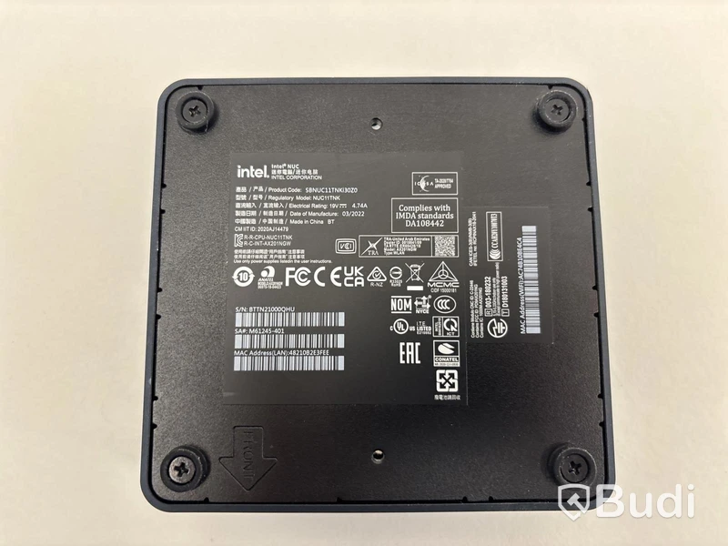 Stationär dator Intel NUC