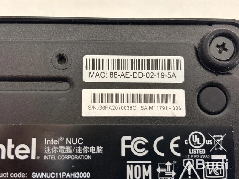 Stationär dator Intel NUC
