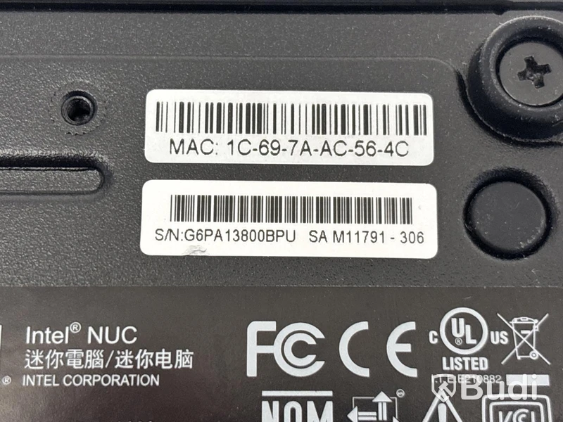 Stationär dator Intel NUC