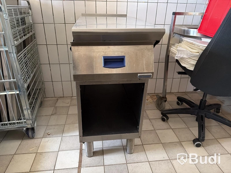 Arbetsbänk i rostfritt med utdragslåda – Electrolux