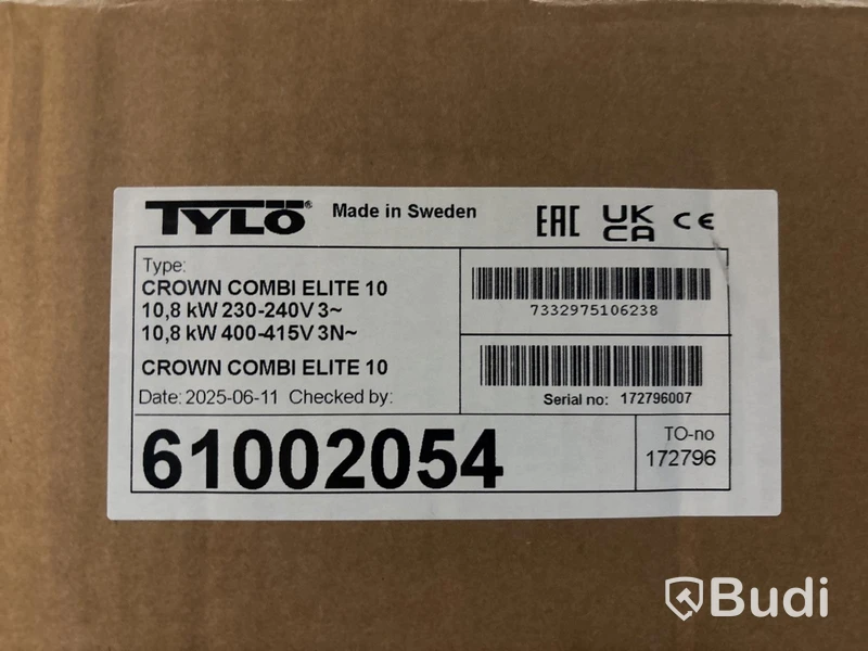 BASTUAGGREGAT TYLÖ, CROWN COMBI ELITE 10,
