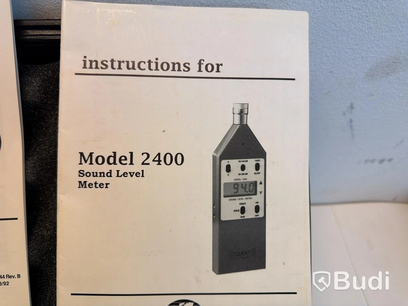 Decibelmätare Quest 2400
