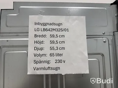 Varmluftsugn LG