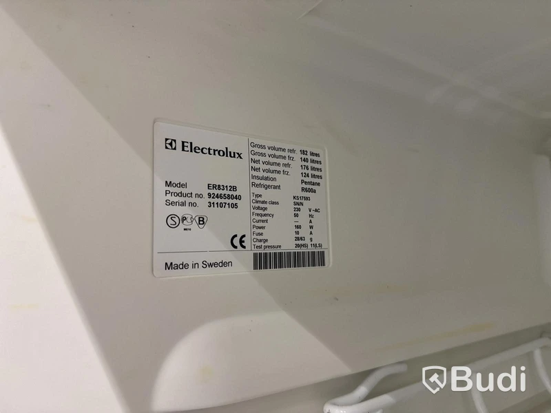 2 st Kombinerad Kyl/Frys Electrolux