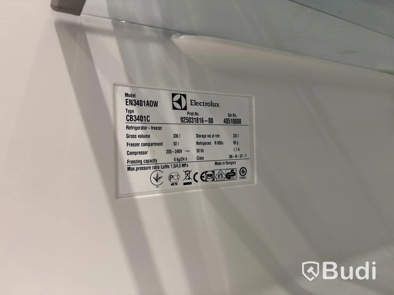 Kombinerad Kyl/Frys Electrolux