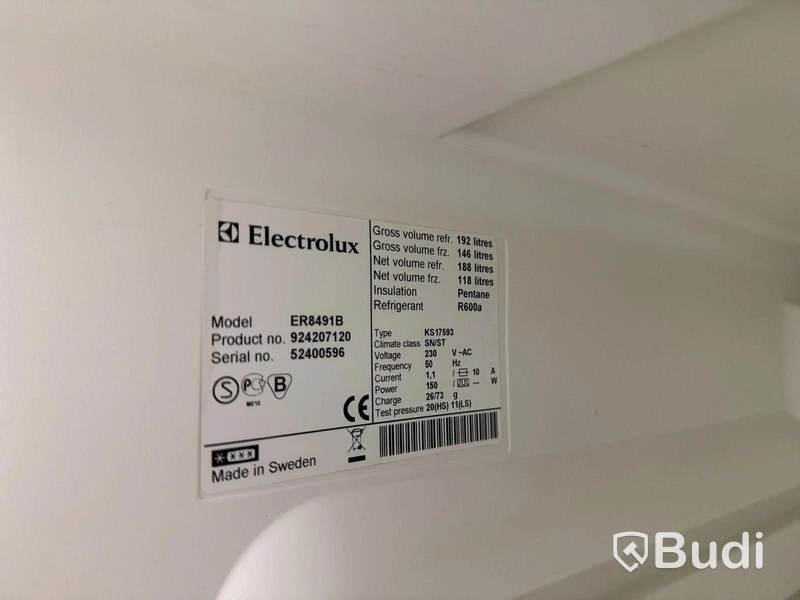 Kombinerad Kyl/Frys Electrolux