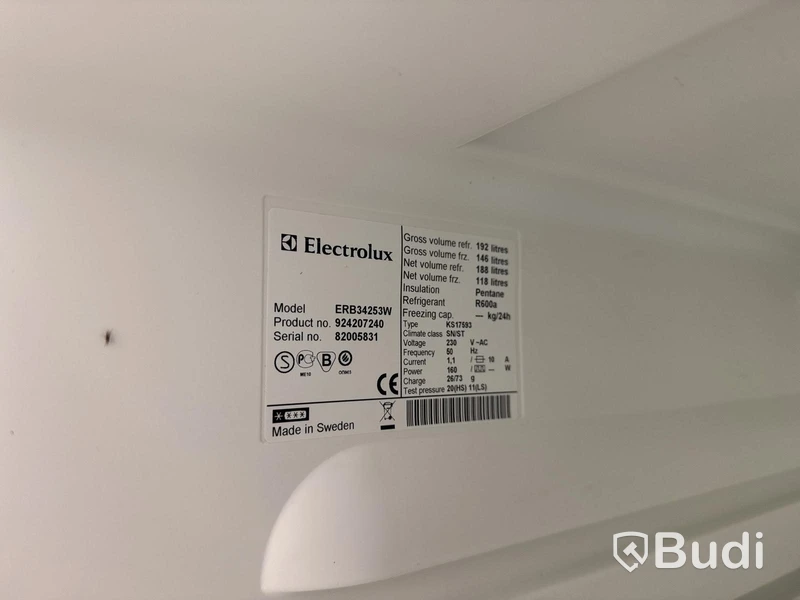 Kombinerad Kyl/Frys Electrolux