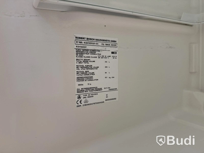 Kombinerad Kyl/Frys Bosch