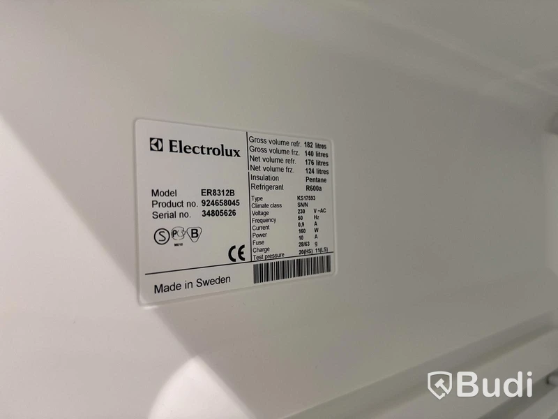 3 st Kombinerad Kyl/Frys Electrolux