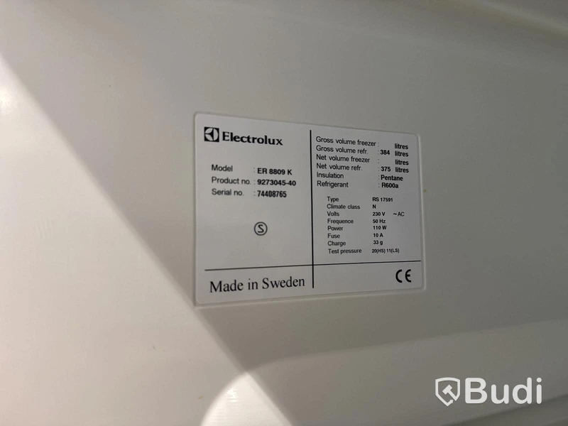 3 st Kombinerad Kyl/Frys Electrolux
