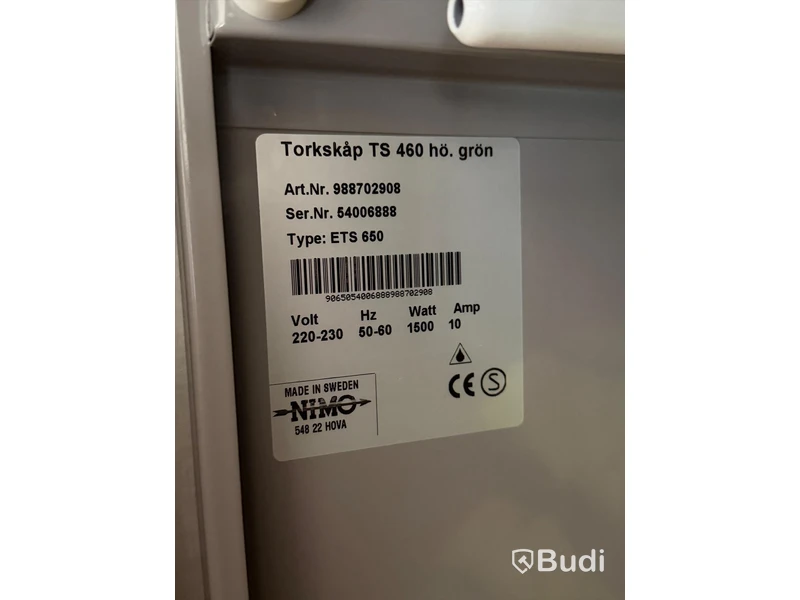Torkskåp Electrolux TS 460, grön