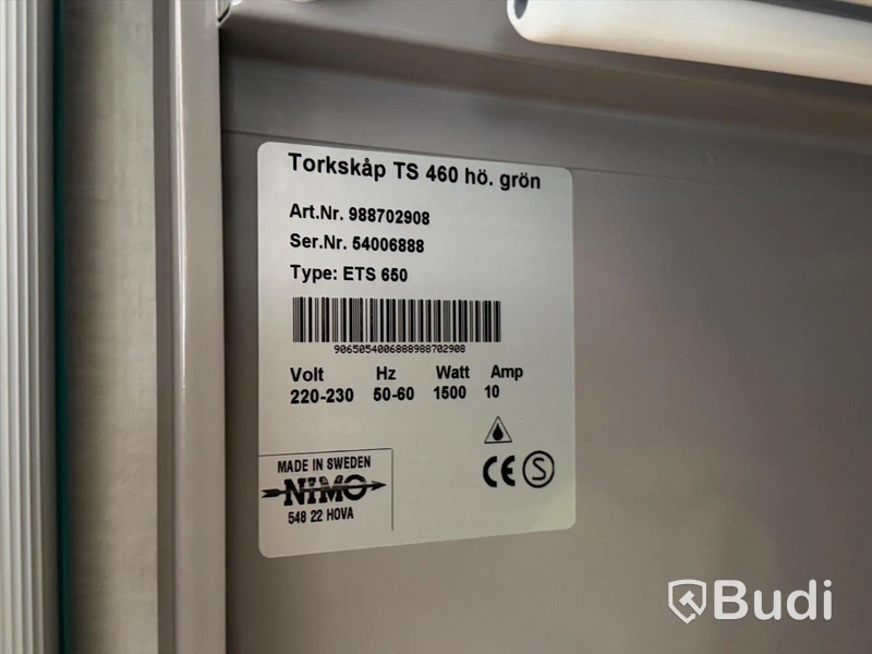 Torkskåp Electrolux TS 460, grön
