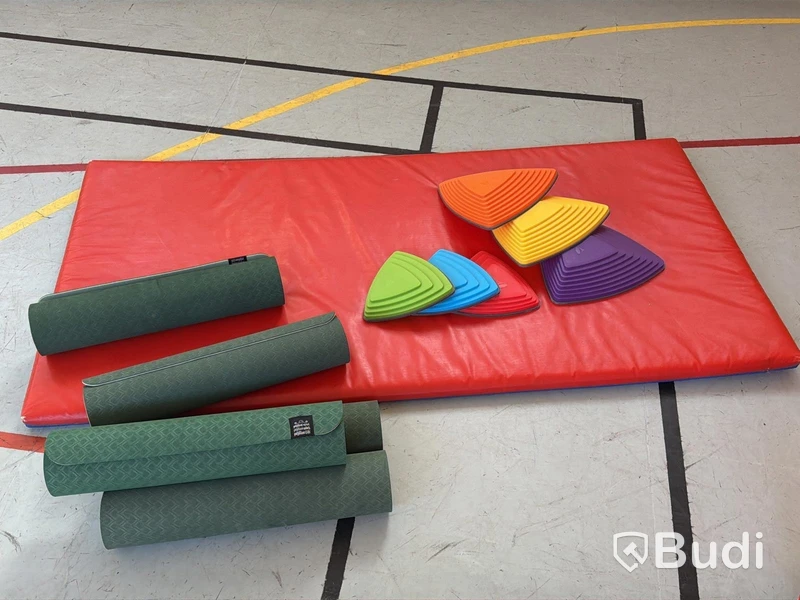 Gymnastikmatta, Gonge balansstenar samt yogamattor