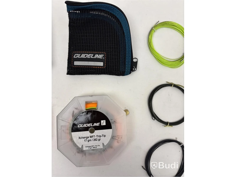 2 st. Fiskelinor Guideline, Xchange WF7- trip tip 17 gm