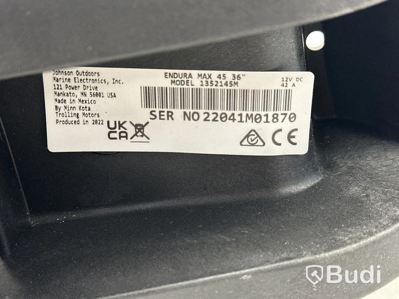 Elektrisk trollingmotor Minn Kota, Endura max 45 36''