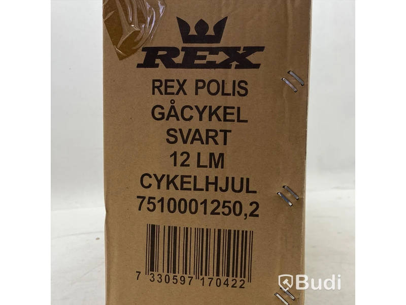 Gåcykel/balanscykel Rex, Polisen 12-tum