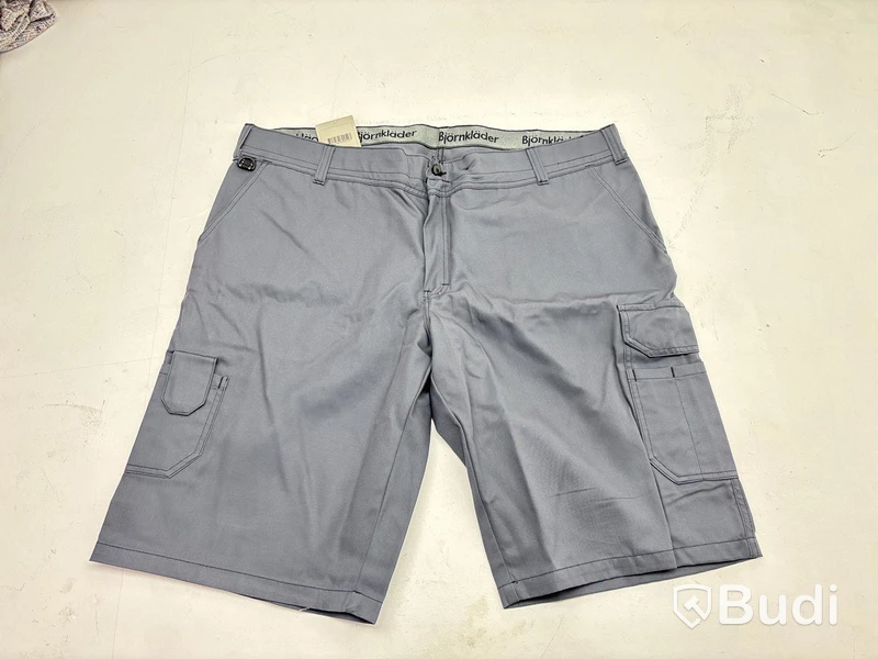 6 st. Teknikshorts Björnkläder, grå, stl. 62