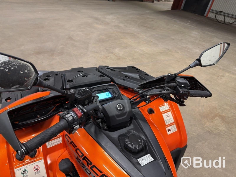 CF Moto C Force 520L - Lava Orange -2023 inkl. plog.