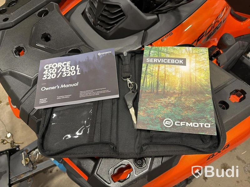 CF Moto C Force 520L - Lava Orange -2023 inkl. plog.
