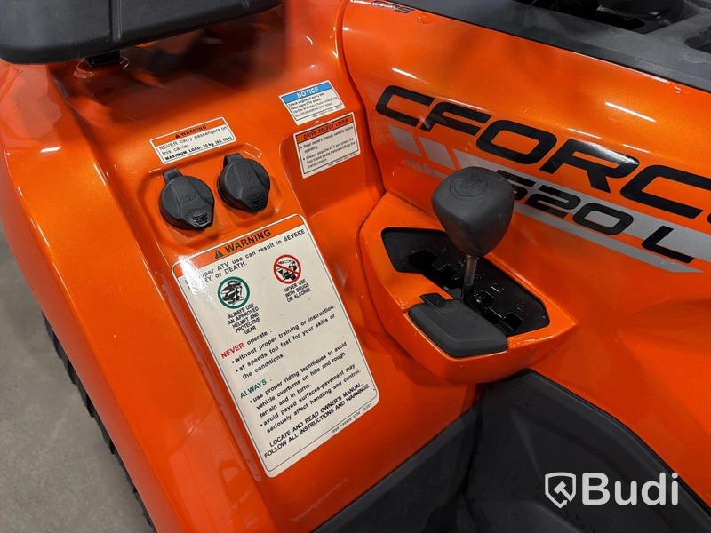 CF Moto C Force 520L - Lava Orange -2023 inkl. plog.