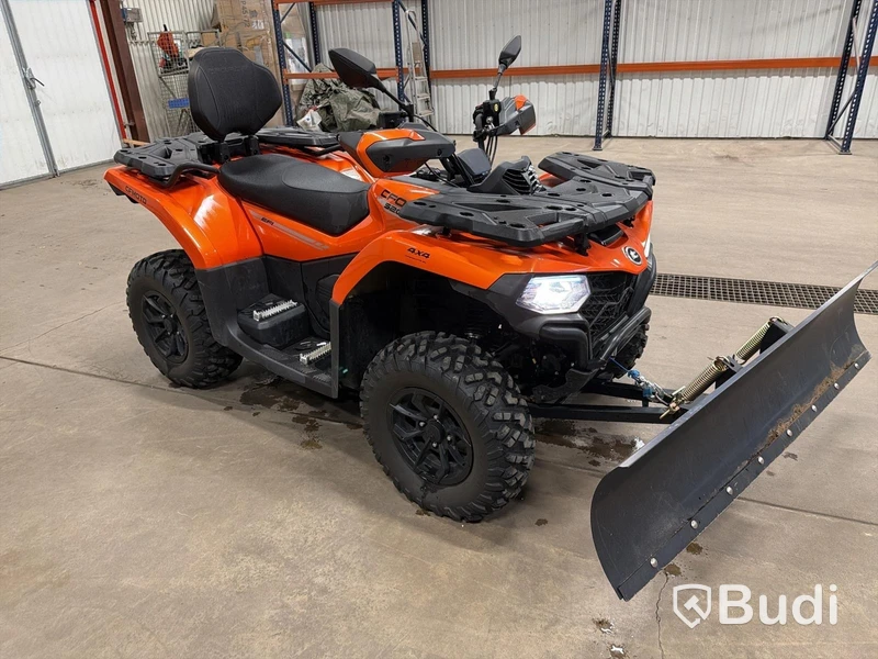 CF Moto C Force 520L - Lava Orange -2023 inkl. plog.