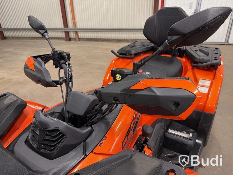 CF Moto C Force 520L - Lava Orange -2023 inkl. plog.