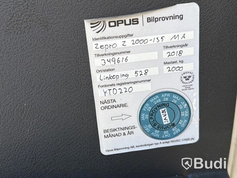Distributionsbil Volvo FL 280 -2018