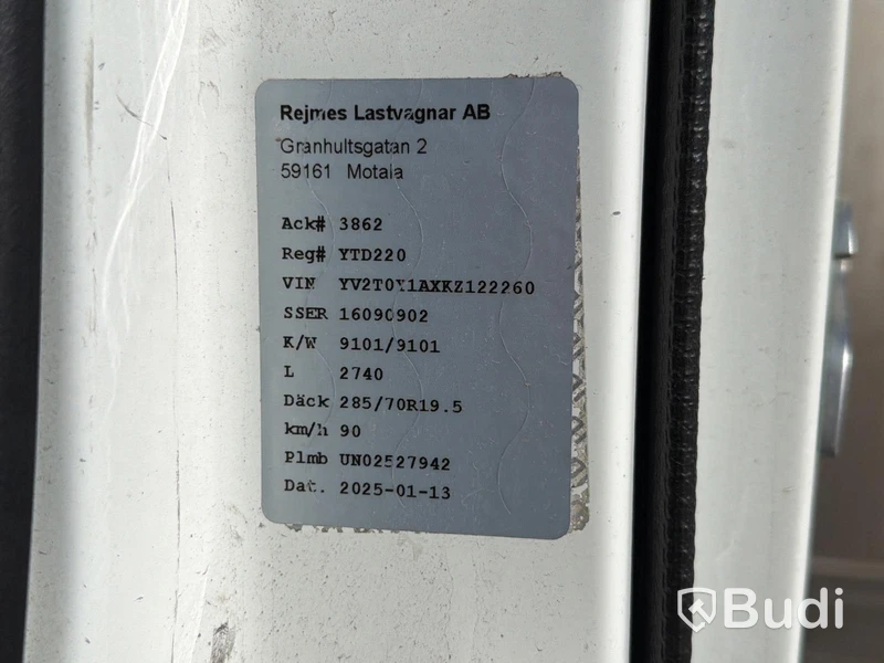 Distributionsbil Volvo FL 280 -2018
