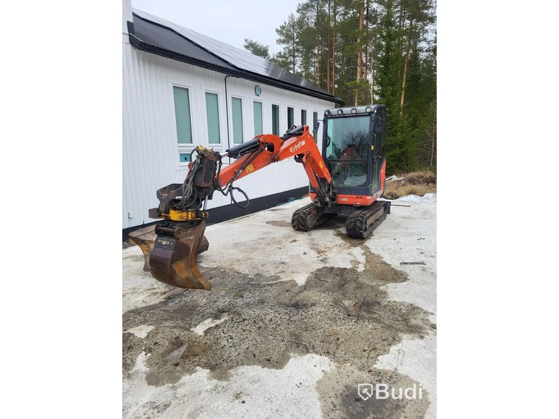 Minigrävare Kubota KX027-4 -2023 | Inkl 2 skopor | 2245 tim