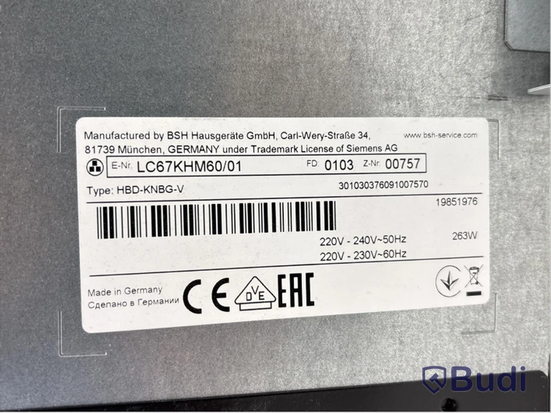 Fläktkåpa Siemens, iQ300 LC67KHM60