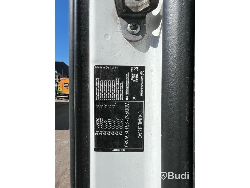 Dragbil Mercedes-Benz Actros 12.8 2653 -2018 | Reparationsobjekt
