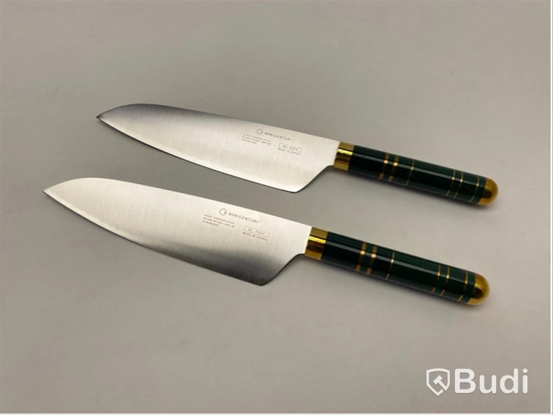 2 st. Kockkniv Bon Centuri Chefs Knife, 20 cm, Saint Marquis green