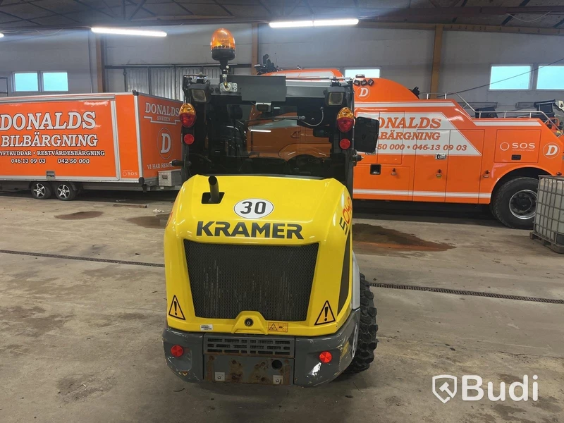 Kramer 5040, 2022 – låg tim, komplett med skopa & gafflar