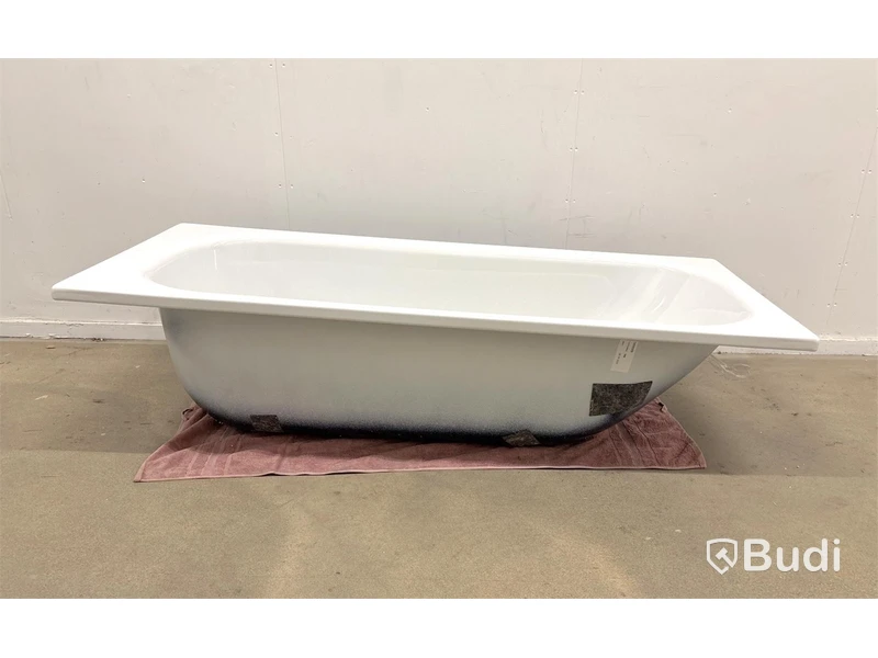 BADKAR GBG, INBYGGNAD 2942, 160X70, UTAN HÅL FÖR BRÄDDAVLOPP OCH HANDTAG
