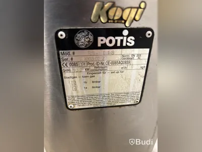 Potis RS-GD4- kebab grill, gas and electric