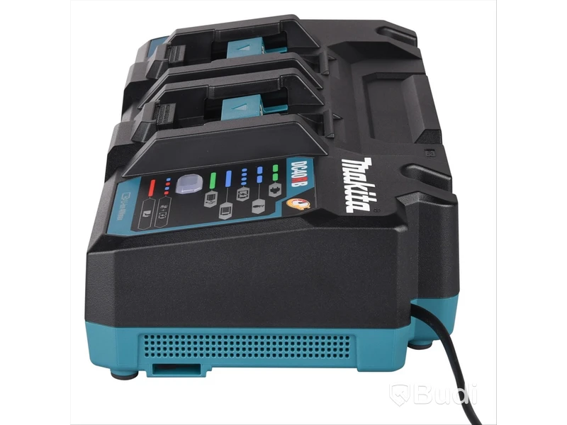 Laddpaket Makita Powerpack XGT DC40RA, inkl. 2 st. batterier och hård väska